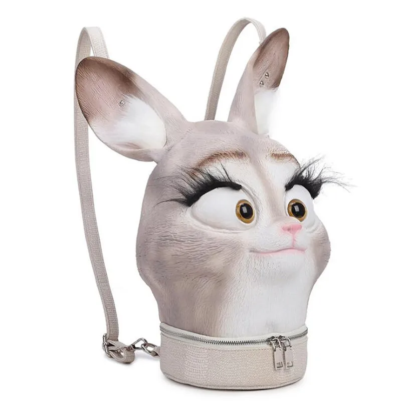 High Quality Women School Bag 3D Cartoon Dog/ Rabbit Backpack Bag For Female Men Waterproof Leather Backpack Animal Travel Bags
High Quality Women School Bag 3D Cartoon Dog/ Rabbit Backpack Bag For Female Men Waterproof Leather Backpack Animal Travel Bags