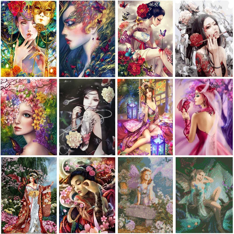 5D full diamond painting arts and crafts girl picture cross stitch cartoon painting rhinestones diamond embroidery Home
5D full diamond painting arts and crafts girl picture cross stitch cartoon painting rhinestones diamond embroidery Home