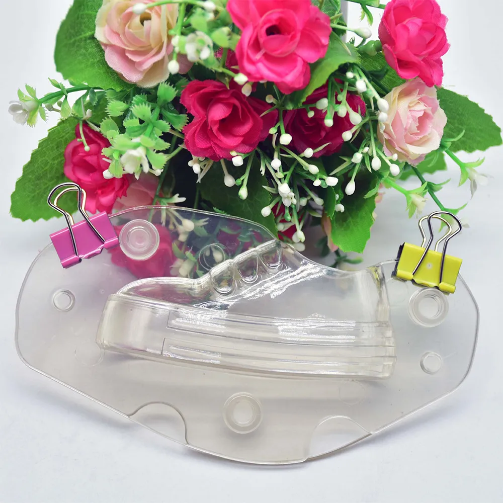 Plastic Chocolate Mold 3D Candy Cake Molds Cake Decorating Tools Children Shoes Shape Plastic Molds For 3D Crafts Baking Tools
Plastic Chocolate Mold 3D Candy Cake Molds Cake Decorating Tools Children Shoes Shape Plastic Molds For 3D Crafts Baking Tools