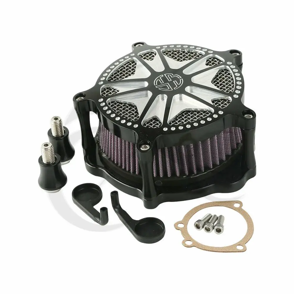 Motorcycle CNC Air Cleaner Filter Kit For Harley Sportster XL1200 2007-11 Iron 883 2009-14
Motorcycle CNC Air Cleaner Filter Kit For Harley Sportster XL1200 2007-11 Iron 883 2009-14