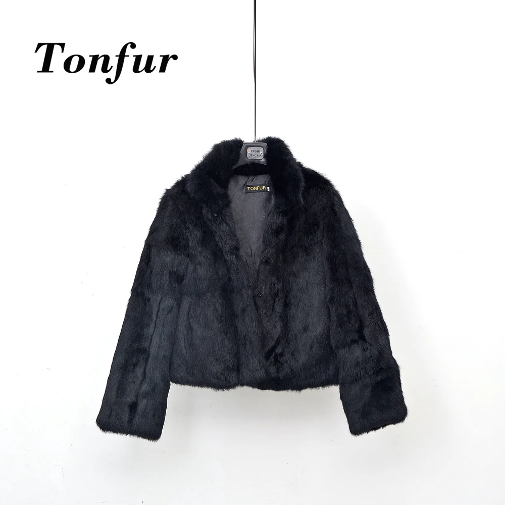 Pockets and Mandarin Standard Collar Factory Customize Handmade Plus Size Fur Jacket Natural Rabbit Fur Cost TBSR259
Pockets and Mandarin Standard Collar Factory Customize Handmade Plus Size Fur Jacket Natural Rabbit Fur Cost TBSR259