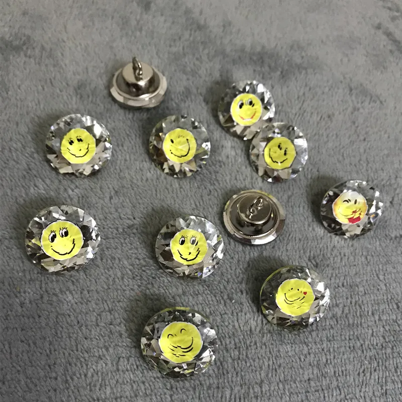 10pcs Emoji Crystal Diamante Rhinestone Buttons for Clothes Round Sewing Crystal Sofa Buttons Crafts shirt garments Home Decor
10pcs Emoji Crystal Diamante Rhinestone Buttons for Clothes Round Sewing Crystal Sofa Buttons Crafts shirt garments Home Decor
