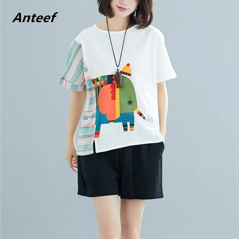 korean style cotton linen plus size vintage summer casual loose tee t shirt women t-shirt ladies tshirt 2019 tops streetwear
korean style cotton linen plus size vintage summer casual loose tee t shirt women t-shirt ladies tshirt 2019 tops streetwear