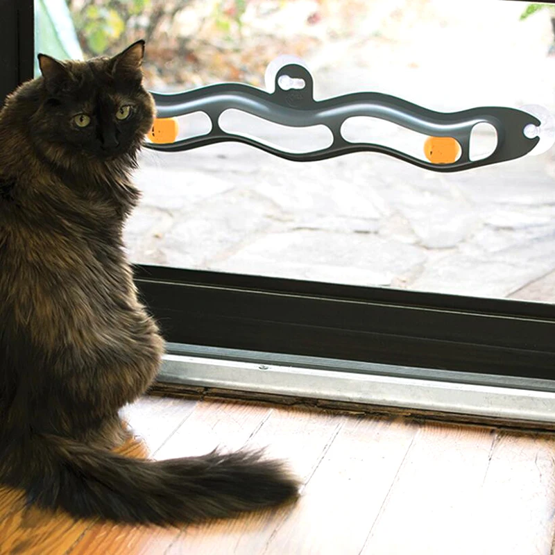 New Arrival Cat Dog Pet Toys Interactive Track Ball Toy Cat Practical Window Suction Cup Track Ball Pet Accessories T163
New Arrival Cat Dog Pet Toys Interactive Track Ball Toy Cat Practical Window Suction Cup Track Ball Pet Accessories T163