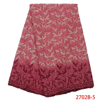 Lastest African Cotton Lace with Stones Swiss Voile Lace in Switzerland High Quality Embroidery Fabric for Women AMY2702B
Lastest African Cotton Lace with Stones Swiss Voile Lace in Switzerland High Quality Embroidery Fabric for Women AMY2702B