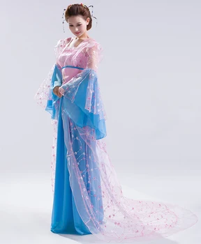 Ancient clothes elegant princess hanfu tang dynasty fairy costume women's train costume full dress Chinese Folk Dance
Ancient clothes elegant princess hanfu tang dynasty fairy costume women's train costume full dress Chinese Folk Dance
