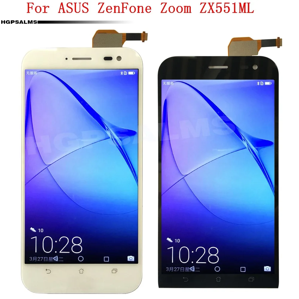 For Asus Zenfone Zoom ZX551ML LCD Display Touch Screen Digitizer Assembly with frame
For Asus Zenfone Zoom ZX551ML LCD Display Touch Screen Digitizer Assembly with frame