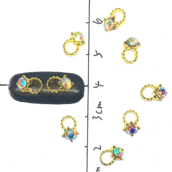 20Pcs Diamond Ring Nail Art Accessories Decoration Charms Rhinestones Bling Jewelry Crystal 3d Hollow Metal Studs Supply DIY New
20Pcs Diamond Ring Nail Art Accessories Decoration Charms Rhinestones Bling Jewelry Crystal 3d Hollow Metal Studs Supply DIY New