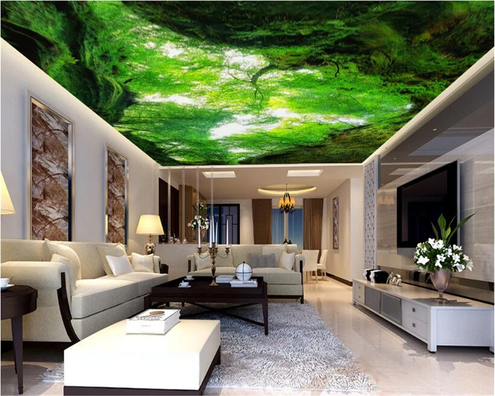 beibehang 3D visual personality wallpaper looking up fresh air woods zenith decorative painting backdrop wallpaper for walls 3 d
beibehang 3D visual personality wallpaper looking up fresh air woods zenith decorative painting backdrop wallpaper for walls 3 d