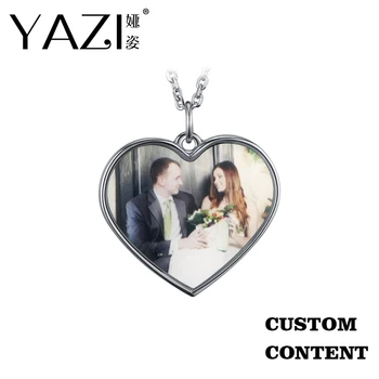 YAZI Trendy Frame Custom Photo Heart Necklace Engraved Name Image Lovers Necklace Gold Color Copper Personalized Memory Gifts
YAZI Trendy Frame Custom Photo Heart Necklace Engraved Name Image Lovers Necklace Gold Color Copper Personalized Memory Gifts