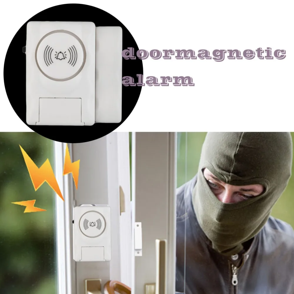 Wireless Home Security Door Window Alarm Warning System Magnetic Door Sensor Independent Alarm Wireless Open Door Detector
Wireless Home Security Door Window Alarm Warning System Magnetic Door Sensor Independent Alarm Wireless Open Door Detector