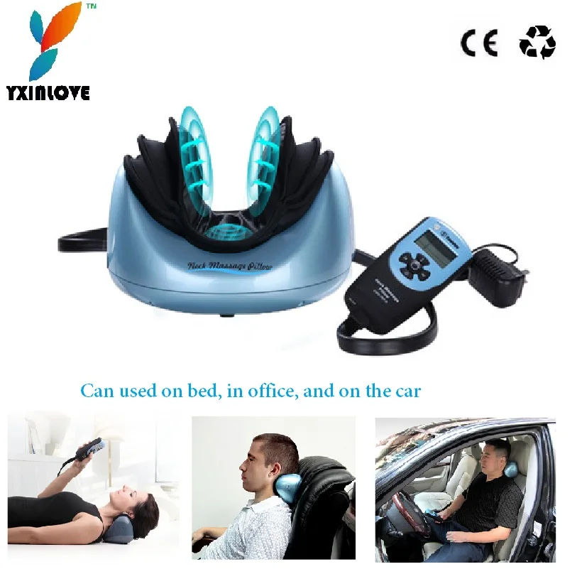 CE Airbag Kneading neck massage Pillow Electric Infrared thermotherapy shoulder neck care Vertebra therapy neck massager
CE Airbag Kneading neck massage Pillow Electric Infrared thermotherapy shoulder neck care Vertebra therapy neck massager