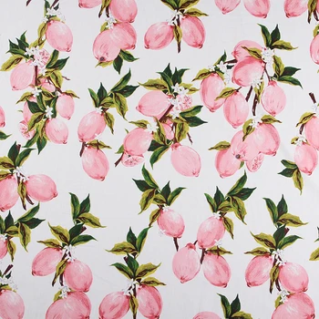 Width 140cm Spring summer powder lemon printed 100% original cotton plain craft fashion fabric tissu au meter bright cloth DIY
Width 140cm Spring summer powder lemon printed 100% original cotton plain craft fashion fabric tissu au meter bright cloth DIY