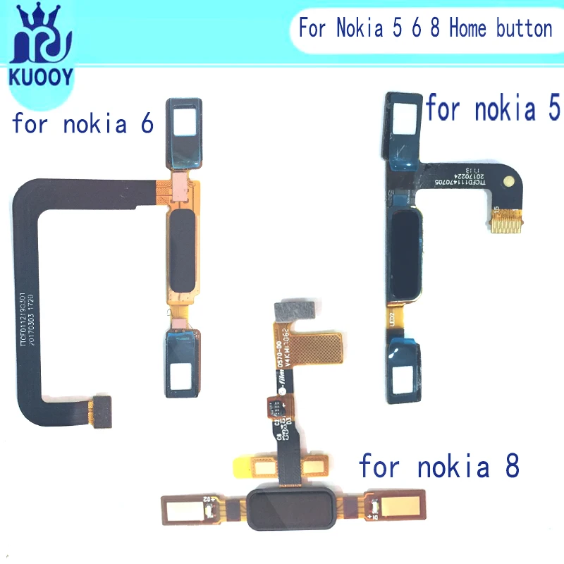 Home Button Fingerprint Sensor Flex Cable For Nokia 5 6 8 Home Back Key Touch ID Repair Parts
Home Button Fingerprint Sensor Flex Cable For Nokia 5 6 8 Home Back Key Touch ID Repair Parts