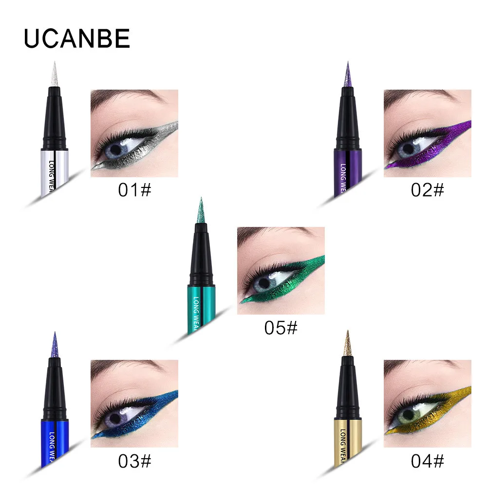 NEW FASHION UCANBE colorful Long Wear Flash Eyeliner makeup Cosmetic party Smoked Eye Liner Pencil Pigment Waterproof Makeup#SS
NEW FASHION UCANBE colorful Long Wear Flash Eyeliner makeup Cosmetic party Smoked Eye Liner Pencil Pigment Waterproof Makeup#SS