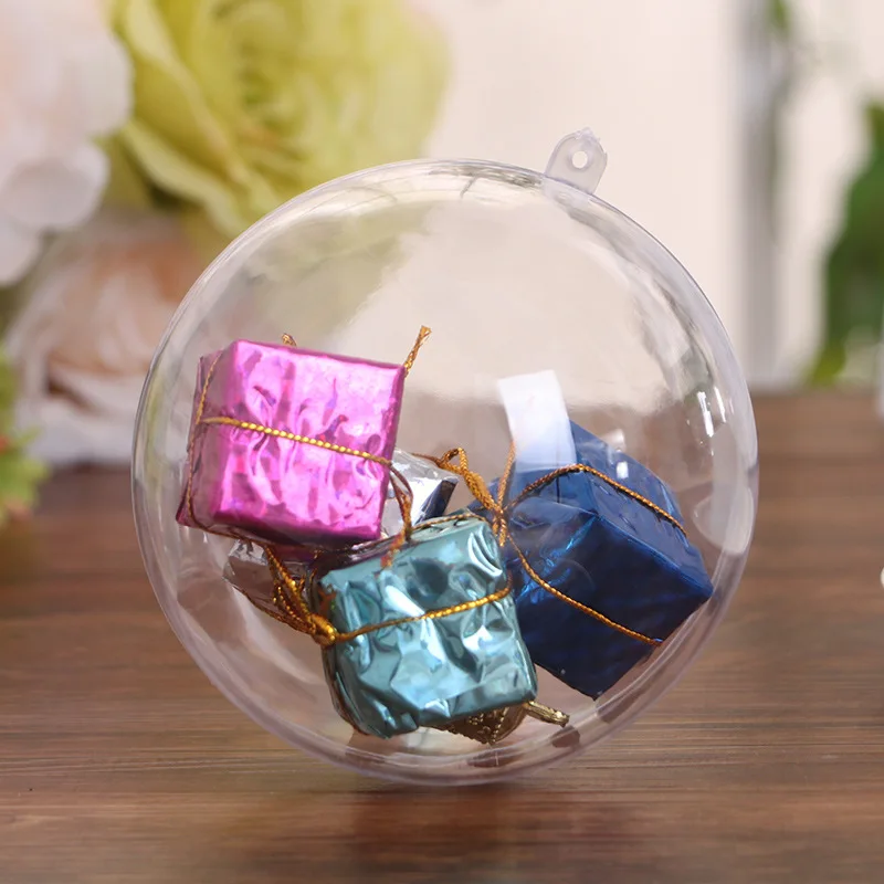 10pcs Big Christmas Decorations Ball Transparent Can Open Plastic Christmas Clear Bauble Ornament Gift Present Party Supplies
10pcs Big Christmas Decorations Ball Transparent Can Open Plastic Christmas Clear Bauble Ornament Gift Present Party Supplies