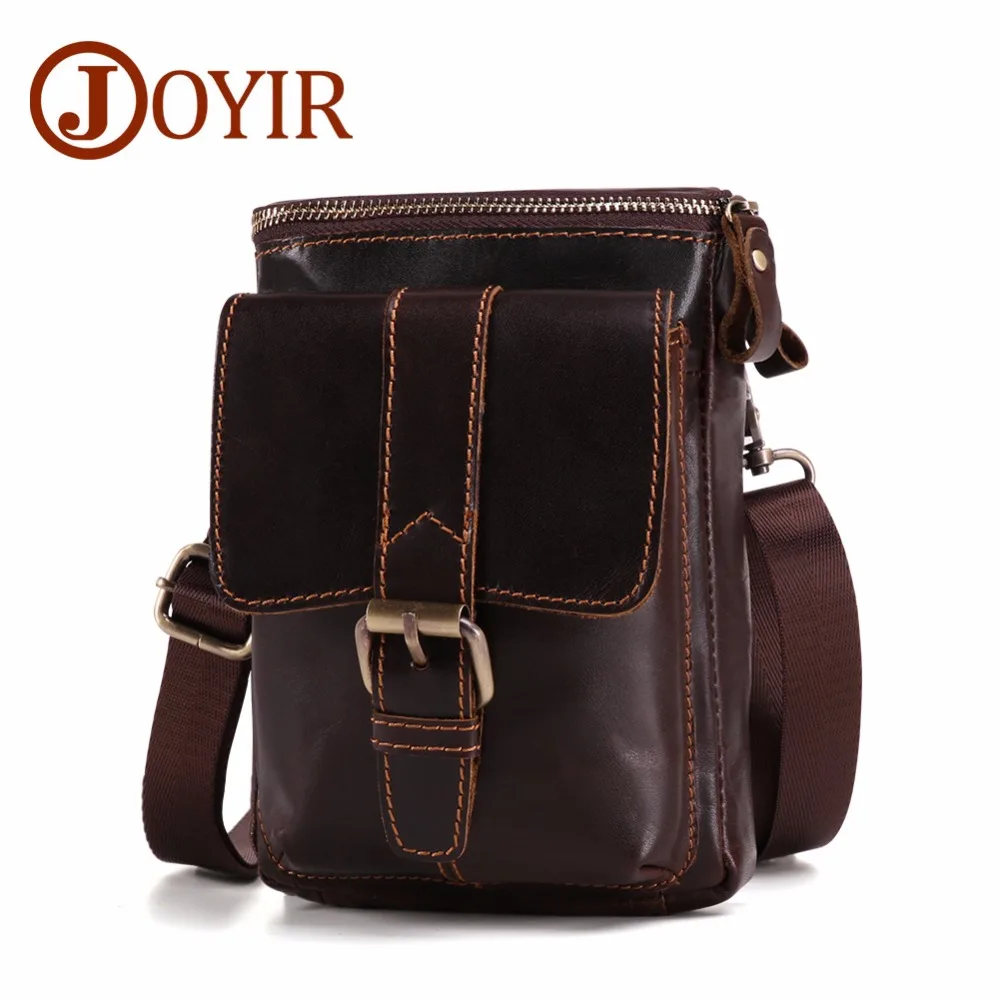 JOYIR Genuine Leather Small Bags Men's Shoulder Messenger Bag Multifunction Waist Pack Pouch Men's Crossbody Vintage Waist Bag
JOYIR Genuine Leather Small Bags Men's Shoulder Messenger Bag Multifunction Waist Pack Pouch Men's Crossbody Vintage Waist Bag