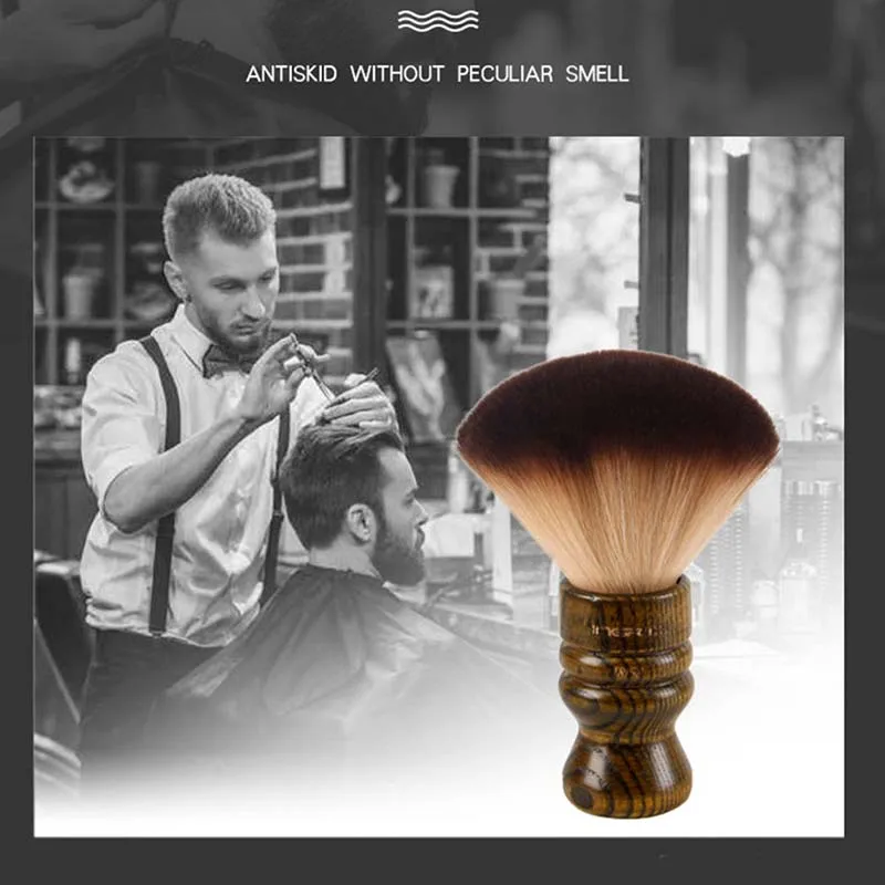 Durable Pro Barbershop Hair Brushes Wooden Handle Soft Hair Brush Retro Style Haircut Hair Brush Styling Tools 
Durable Pro Barbershop Hair Brushes Wooden Handle Soft Hair Brush Retro Style Haircut Hair Brush Styling Tools