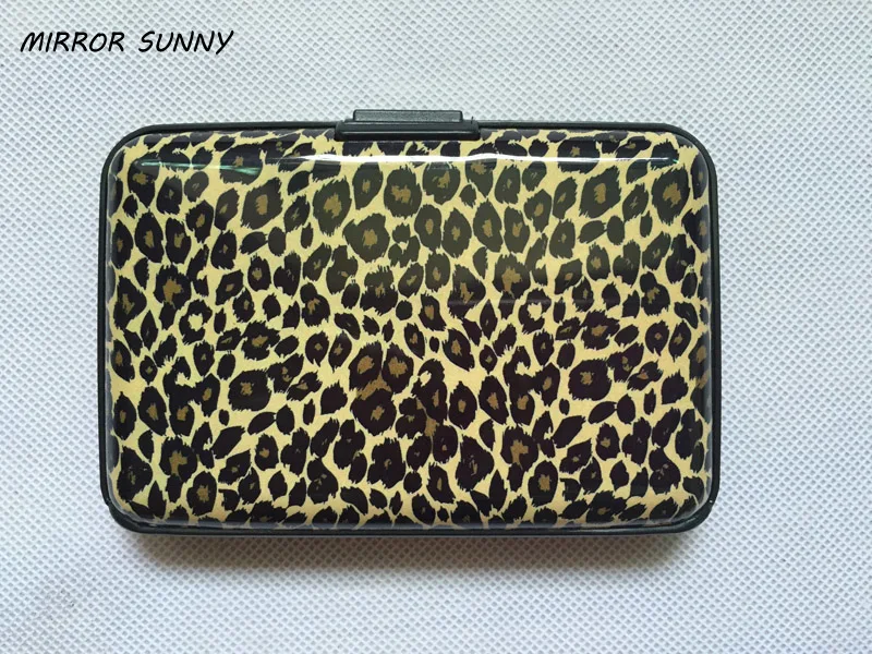 MIRROR SUNNY Aluminium Metal Wallet Business ID Credit Card Case Holder Printed Design Card Holders For Men Women
MIRROR SUNNY Aluminium Metal Wallet Business ID Credit Card Case Holder Printed Design Card Holders For Men Women