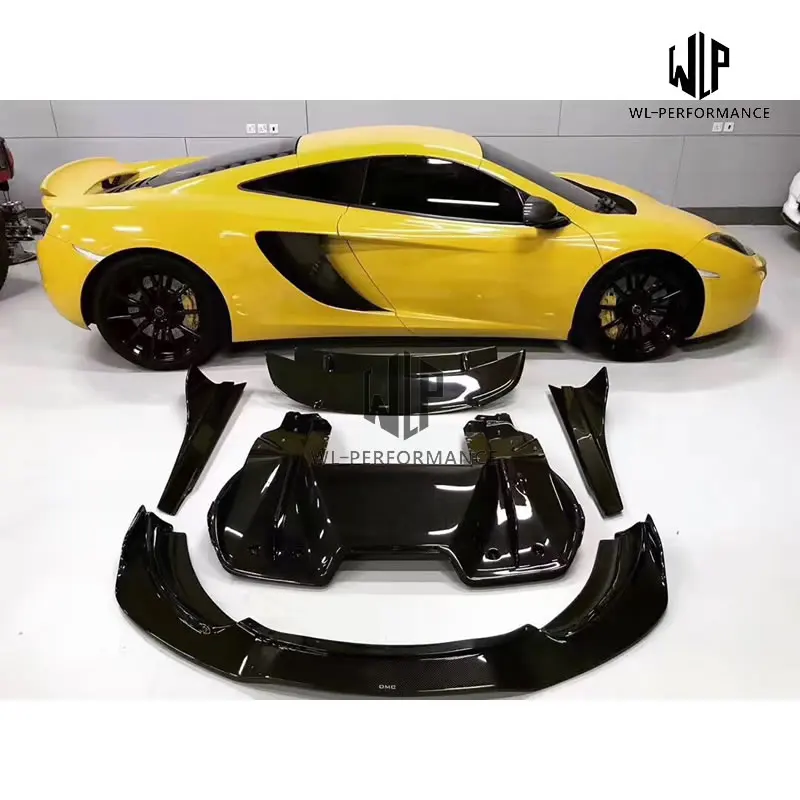 MC CF/FRP unpainted Front splitter Side skirts Rear spoiler Body kits For McLaren MP4-12C 650S DMC style Commemorative Edition
MC CF/FRP unpainted Front splitter Side skirts Rear spoiler Body kits For McLaren MP4-12C 650S DMC style Commemorative Edition