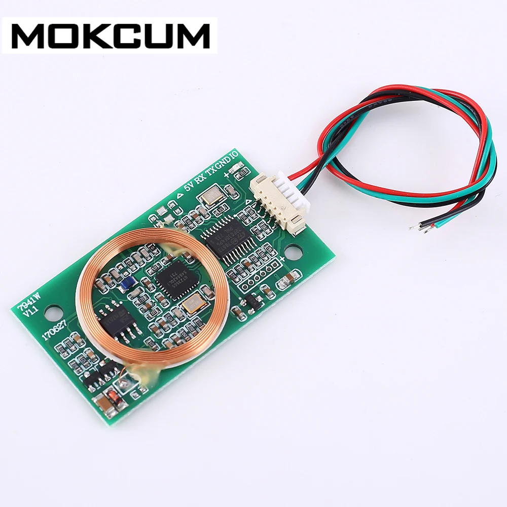 DC 5V RFID Wireless Module UART 13.56MHz 125KHz for IC/ID/Mifare Card Dual Frequency Read Write For Arduino
DC 5V RFID Wireless Module UART 13.56MHz 125KHz for IC/ID/Mifare Card Dual Frequency Read Write For Arduino