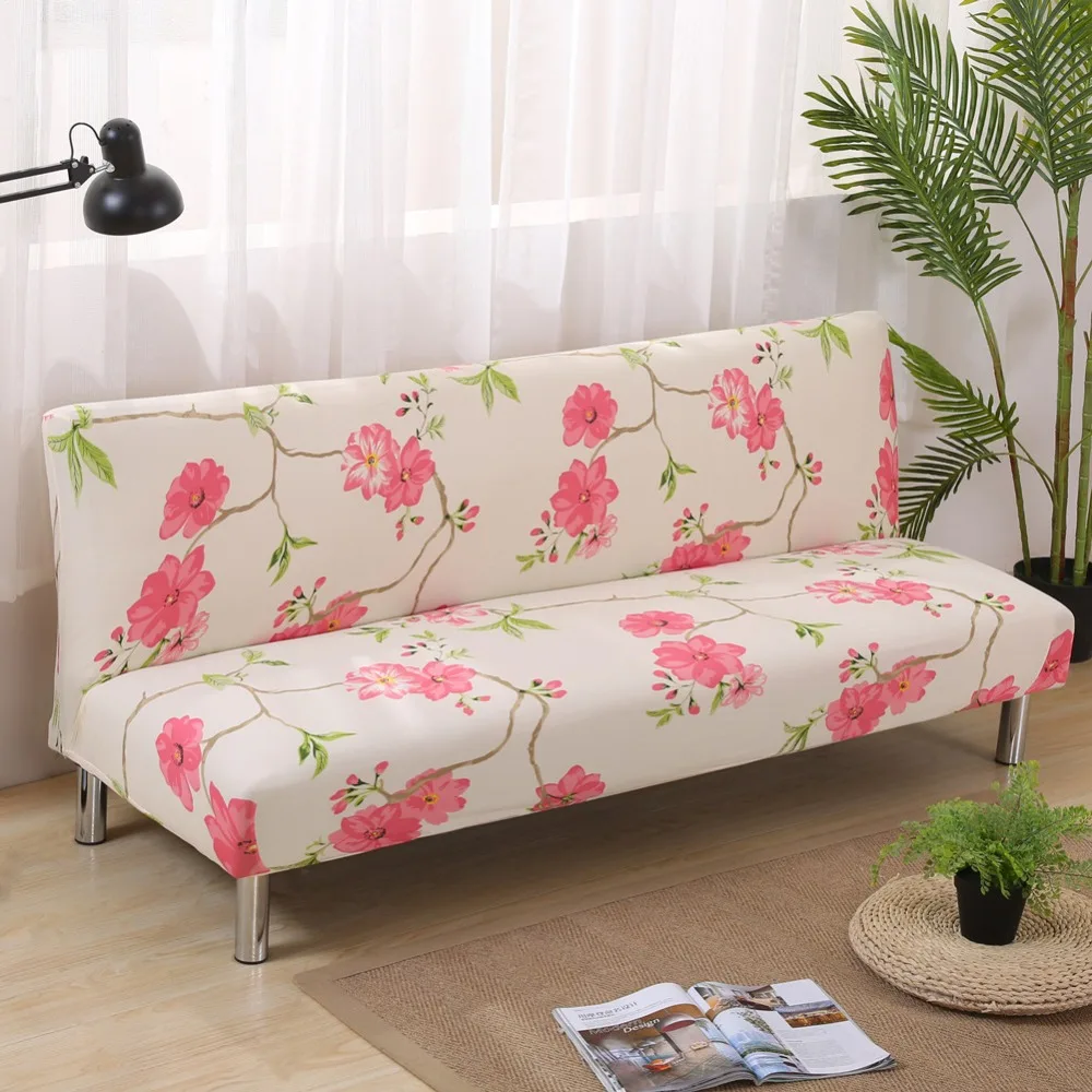Flower Print Sofa Bed Cover All-inclusive Slipcover For Sofa Without Armrest No Handrail Sofa Covers Universal seat Capa De Sofa 
Flower Print Sofa Bed Cover All-inclusive Slipcover For Sofa Without Armrest No Handrail Sofa Covers Universal seat Capa De Sofa