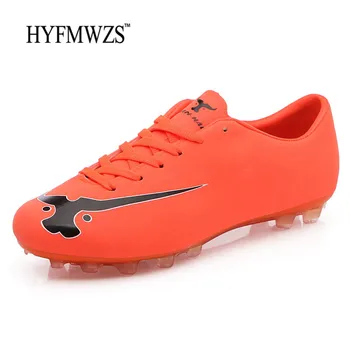 HYFMWZS Men's Outdoor Soccer Shoes Cleats Boys Kids Crampon Original Sport Football Shoes Men Training Sneakers Chuteira Futebol
HYFMWZS Men's Outdoor Soccer Shoes Cleats Boys Kids Crampon Original Sport Football Shoes Men Training Sneakers Chuteira Futebol