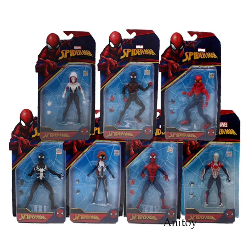 Marvel Spider Man Homecoming Spiderman 2099 Agent Venom Gwen Stacy Spider Woman PVC Action Figure Toys 7 Styles
Marvel Spider Man Homecoming Spiderman 2099 Agent Venom Gwen Stacy Spider Woman PVC Action Figure Toys 7 Styles