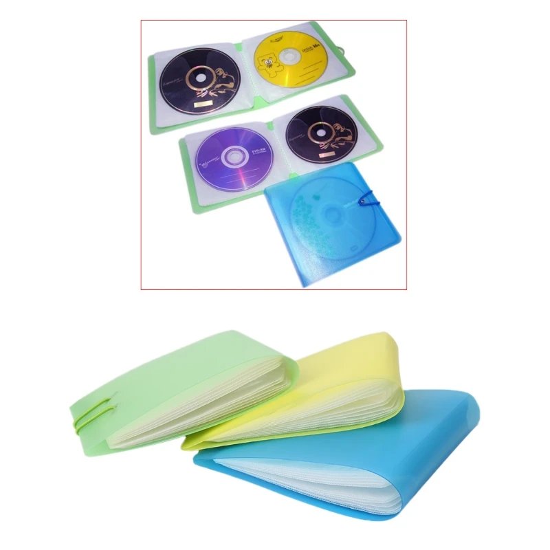 24 Sleeves CD DVD Disc Organizer Carry Wallet Sweet Case Holder Storage Bag
24 Sleeves CD DVD Disc Organizer Carry Wallet Sweet Case Holder Storage Bag