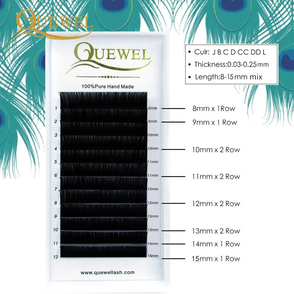 Quewel False Eyelash Extension Mixed Lash Mink Eyelash Silk Eyelash Extension Suede Matte Black Lashes Makeup Natural JBCD Curl
Quewel False Eyelash Extension Mixed Lash Mink Eyelash Silk Eyelash Extension Suede Matte Black Lashes Makeup Natural JBCD Curl