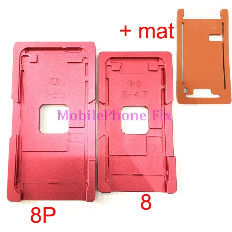 LCD Outer Glass Metal Laminating Mold For iPhone 8 8 Plus 8+ UV Glue Positioning Alignment Laminator Metal Mould + Mat
LCD Outer Glass Metal Laminating Mold For iPhone 8 8 Plus 8+ UV Glue Positioning Alignment Laminator Metal Mould + Mat