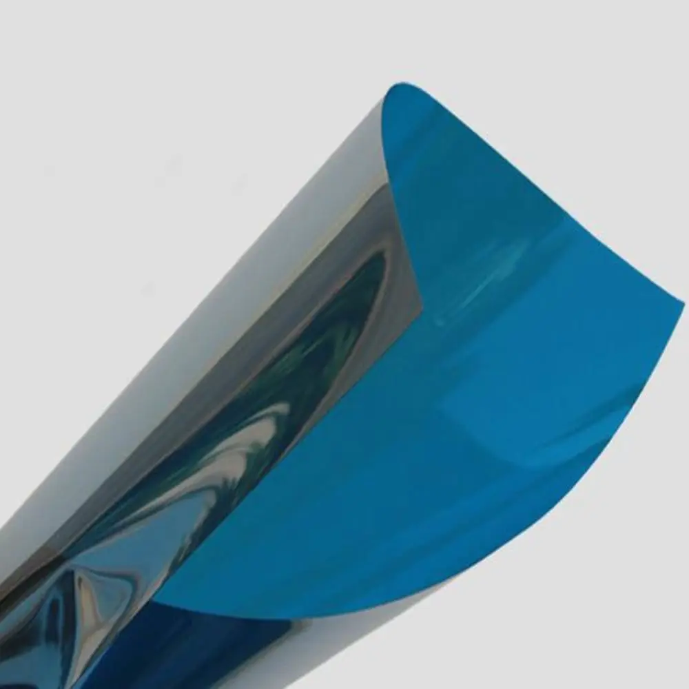 Sunice Blue & Silver Mirror Window Tint Film With 152cm X 300cm Per Roll