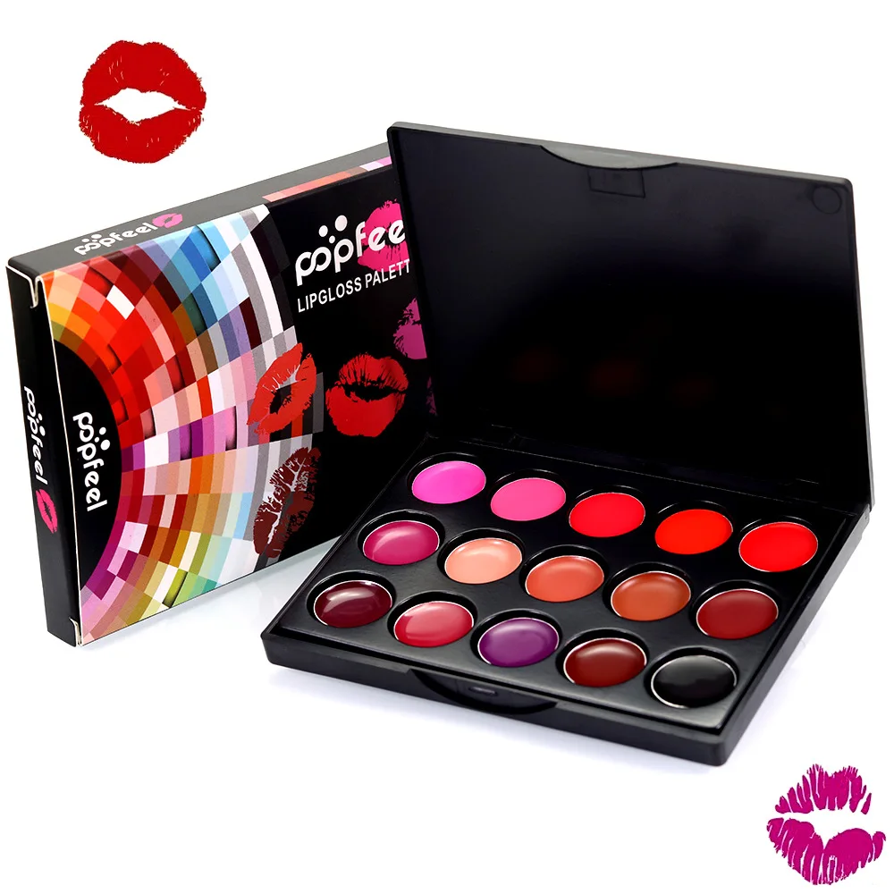 New Arrival popfeel 15 Colors Beauty Make Up Lipsticks Lip Gloss Cosmetic Set Moisturizer Fashion Lipstick Palette Pretty
New Arrival popfeel 15 Colors Beauty Make Up Lipsticks Lip Gloss Cosmetic Set Moisturizer Fashion Lipstick Palette Pretty
