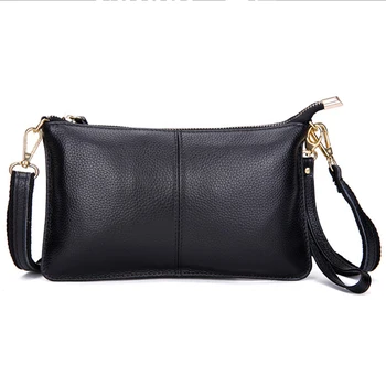 SUDS Fashion Genuine Leather Women Messenger Bag Designer High Quality Ladies Casual Small Bags Cow Leather Crossbody Bag Clutch
SUDS Fashion Genuine Leather Women Messenger Bag Designer High Quality Ladies Casual Small Bags Cow Leather Crossbody Bag Clutch