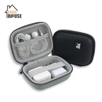 Snailhouse PU Simple Earphones Bag High Quality Mini Headset Storage Headphone Case Protect Data Charging Cable Storage Box Gift
Snailhouse PU Simple Earphones Bag High Quality Mini Headset Storage Headphone Case Protect Data Charging Cable Storage Box Gift