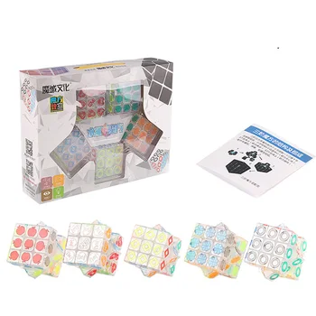 5Pcs 3*3*3 Crystal Magic Cubes Set Puzzle Speed Cube Educational Toys Gifts for Kids Children
5Pcs 3*3*3 Crystal Magic Cubes Set Puzzle Speed Cube Educational Toys Gifts for Kids Children