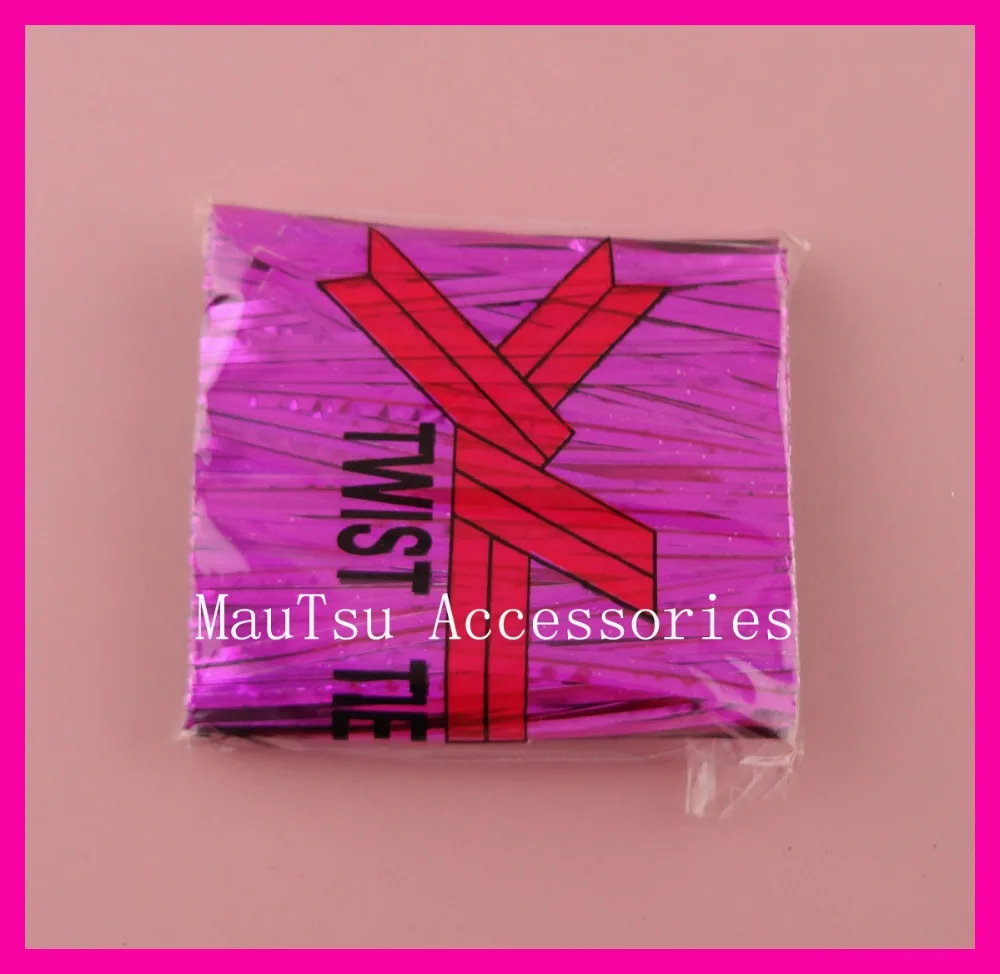 700PCS 8.0cm 3.15" length Fushia Metallic twist tie,metallic twist wire,twist cords for packing gift treads
700PCS 8.0cm 3.15" length Fushia Metallic twist tie,metallic twist wire,twist cords for packing gift treads
