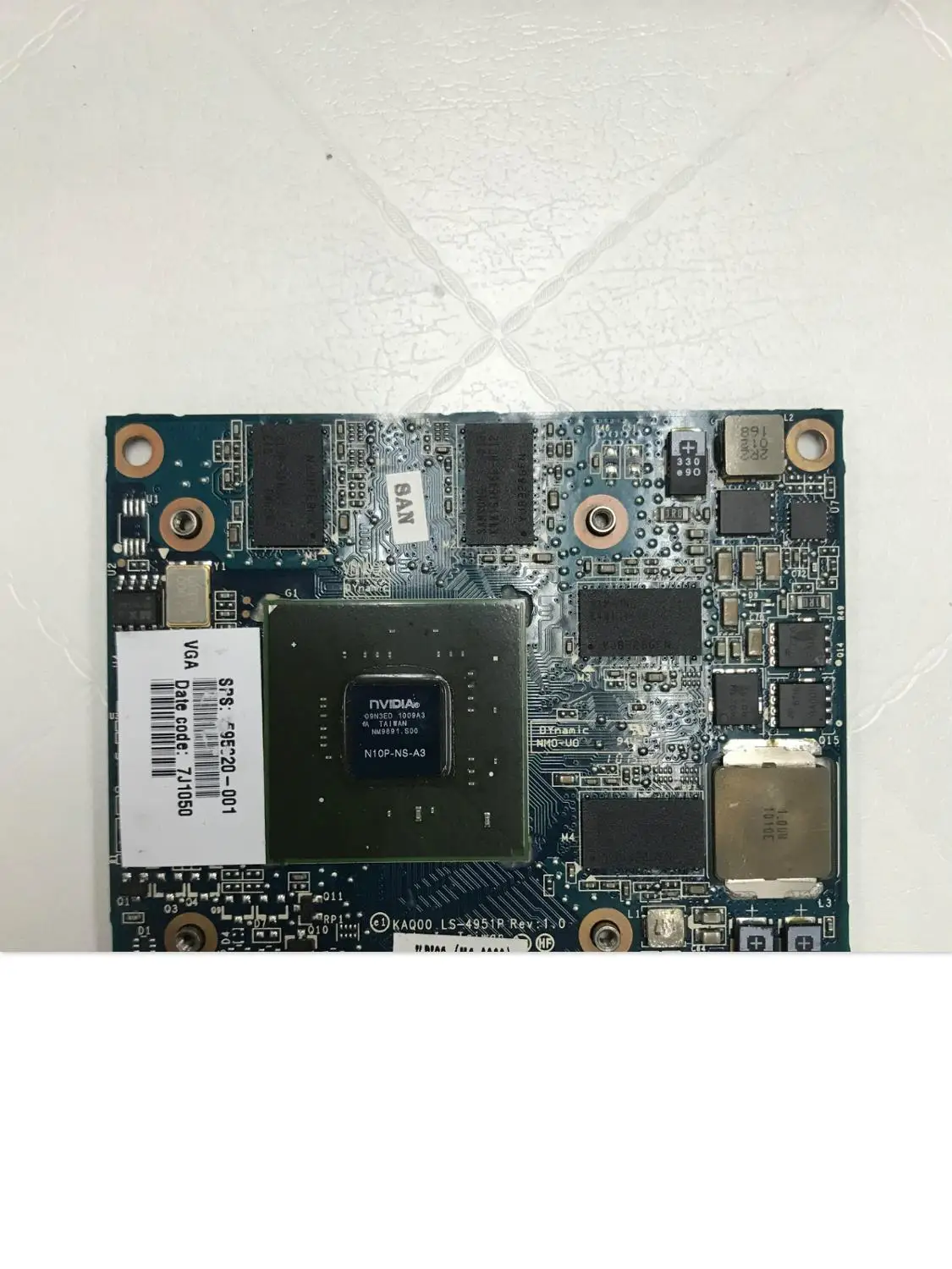 595820-001 Video Graphics Card For HP VIDEO CARD 1GB LS-4951P ELITEBOOK 8540W 8540P motherboard | Компьютеры и офис