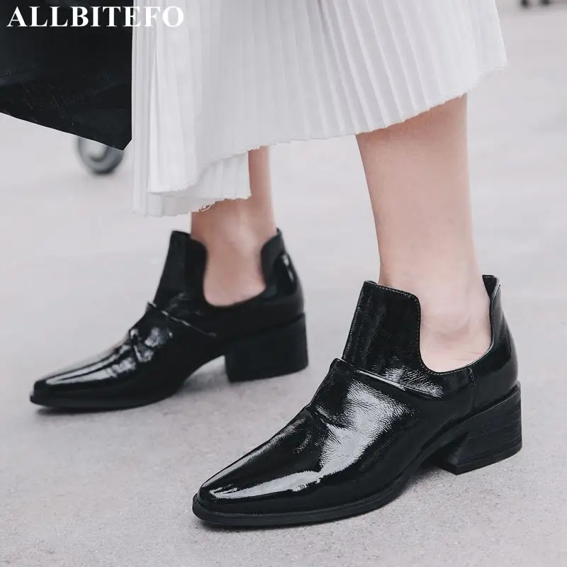 ALLBITEFO fashion brand genuine leather high heels women boots high quality ankle boots women motorcycle boots girls shoes
ALLBITEFO fashion brand genuine leather high heels women boots high quality ankle boots women motorcycle boots girls shoes