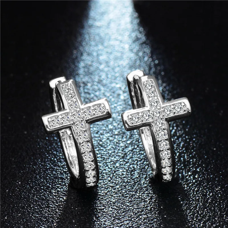 MISANANRYNE White Color Rhinestone Geometric Hoop Earrings for Women Cubic Zirconia Earrings 8 Styles Trendy Party Jewelry
MISANANRYNE White Color Rhinestone Geometric Hoop Earrings for Women Cubic Zirconia Earrings 8 Styles Trendy Party Jewelry
