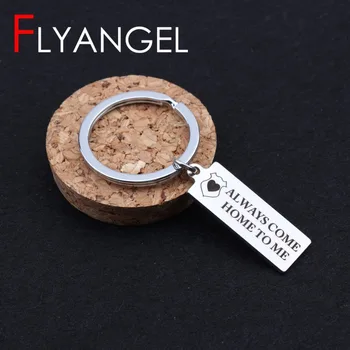 Engraved Fashion Keychain For Lover Couples Gifts Always Come Home To Me Stamped Heart Key Holder Jewelry Family Keyring Gifts
Engraved Fashion Keychain For Lover Couples Gifts Always Come Home To Me Stamped Heart Key Holder Jewelry Family Keyring Gifts