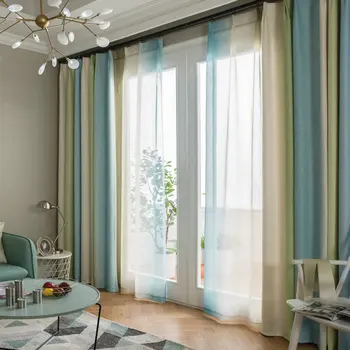 Blackout Curtains Striped for Living Room Rainbow Colorful Children Bedroom Sheer Curtain Kid Window Cortinas Panel Fabric Blind
Blackout Curtains Striped for Living Room Rainbow Colorful Children Bedroom Sheer Curtain Kid Window Cortinas Panel Fabric Blind