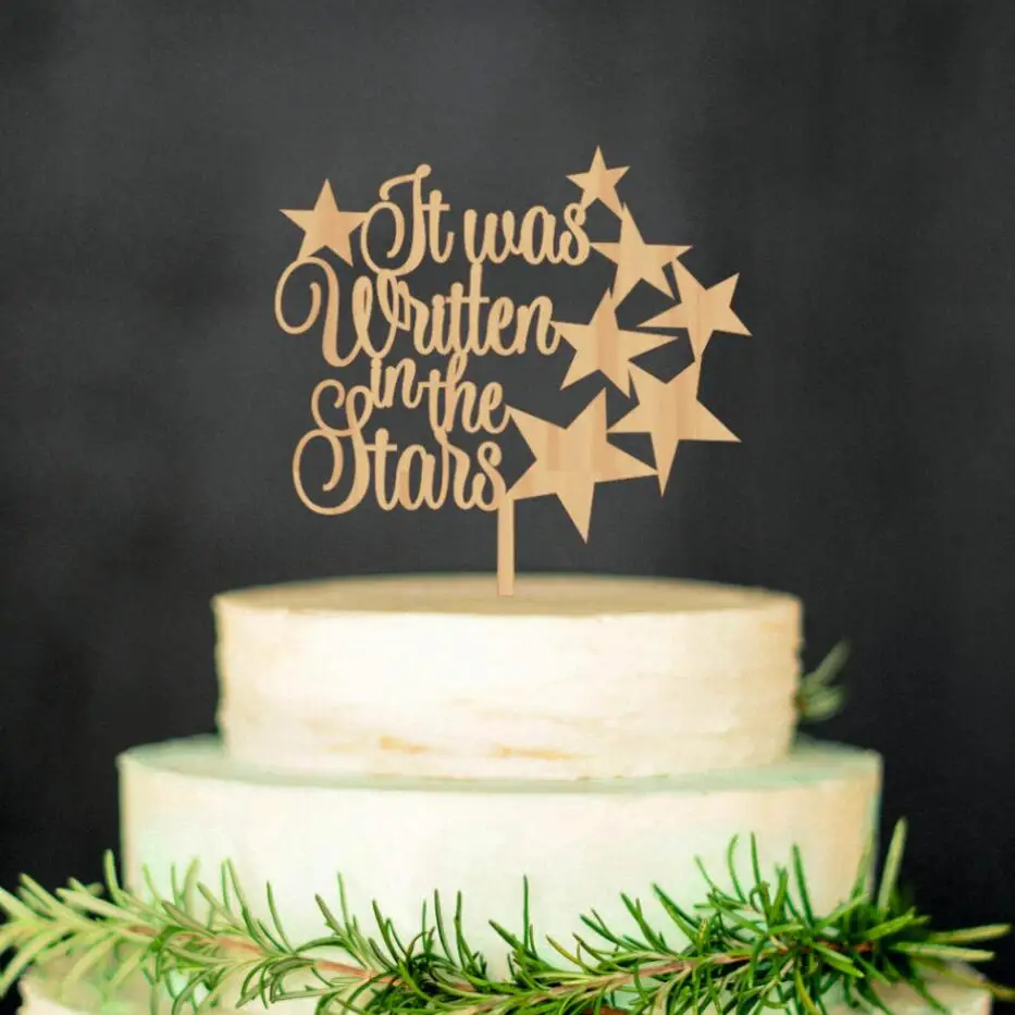 Wedding Cake Topper Written in the stars Custom Cake Topper Rustic Cake Topper Personalized Cake Topper
Wedding Cake Topper Written in the stars Custom Cake Topper Rustic Cake Topper Personalized Cake Topper