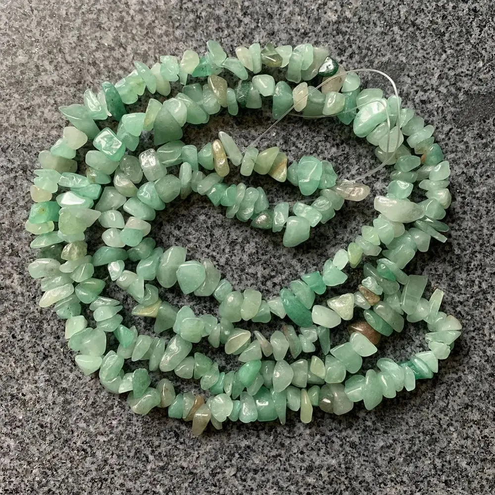 Green Aventurine Stone Beads Chips with Hole Natural Stone Beads For Jewelry Making Loose Beads Strand 82cm
Green Aventurine Stone Beads Chips with Hole Natural Stone Beads For Jewelry Making Loose Beads Strand 82cm