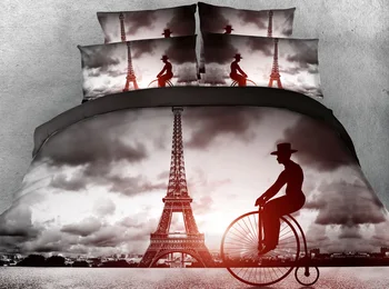 JF-150 Classical building series 4pcs Eiffel Tower and bicycle print bedding set HD Digital print
JF-150 Classical building series 4pcs Eiffel Tower and bicycle print bedding set HD Digital print