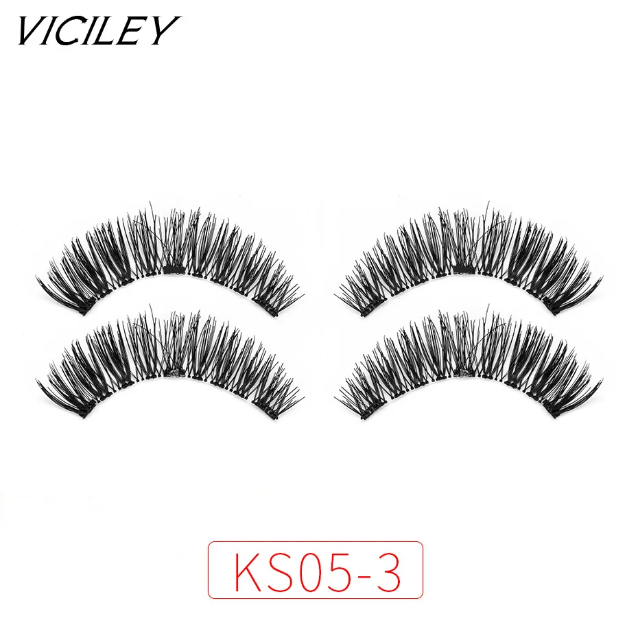 VICILEY 3 Magnet 6D Magnetic Eyelashes Magnet Magnetic Lashes Magnetic False Eyelashes Magnetic Eye Lashes Makeup KS05-3
VICILEY 3 Magnet 6D Magnetic Eyelashes Magnet Magnetic Lashes Magnetic False Eyelashes Magnetic Eye Lashes Makeup KS05-3