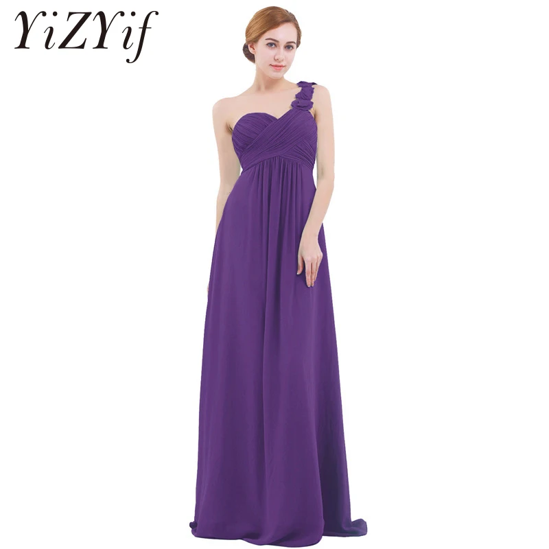 YiZYiF The new spring summer cheap wholesale 2018 Purple one-shoulder long bride wedding party toast Dresses
YiZYiF The new spring summer cheap wholesale 2018 Purple one-shoulder long bride wedding party toast Dresses