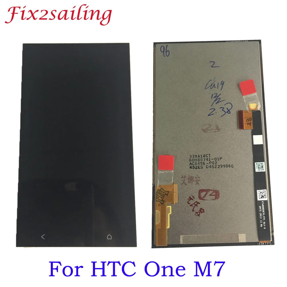 Original 801e Display 4.7'' for HTC One M7 LCD Display Touch Screen Digitizer Assembly with Frame Single SIM For HTC One M7 LCD
Original 801e Display 4.7'' for HTC One M7 LCD Display Touch Screen Digitizer Assembly with Frame Single SIM For HTC One M7 LCD