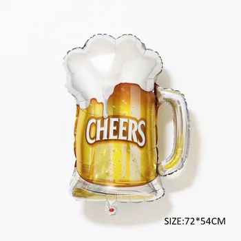 New big cheers Beer Cup Foil Balloon Bar New Year Happy Birthday Wedding Celebration Party Thanksgiving Decoration Air Balloons
New big cheers Beer Cup Foil Balloon Bar New Year Happy Birthday Wedding Celebration Party Thanksgiving Decoration Air Balloons
