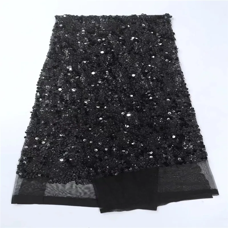 Free Shipping latest African Lace Fabric in sequines 5yard paillette BLACK sequin fabric 2017 high quality sequin mesh fabric
Free Shipping latest African Lace Fabric in sequines 5yard paillette BLACK sequin fabric 2017 high quality sequin mesh fabric